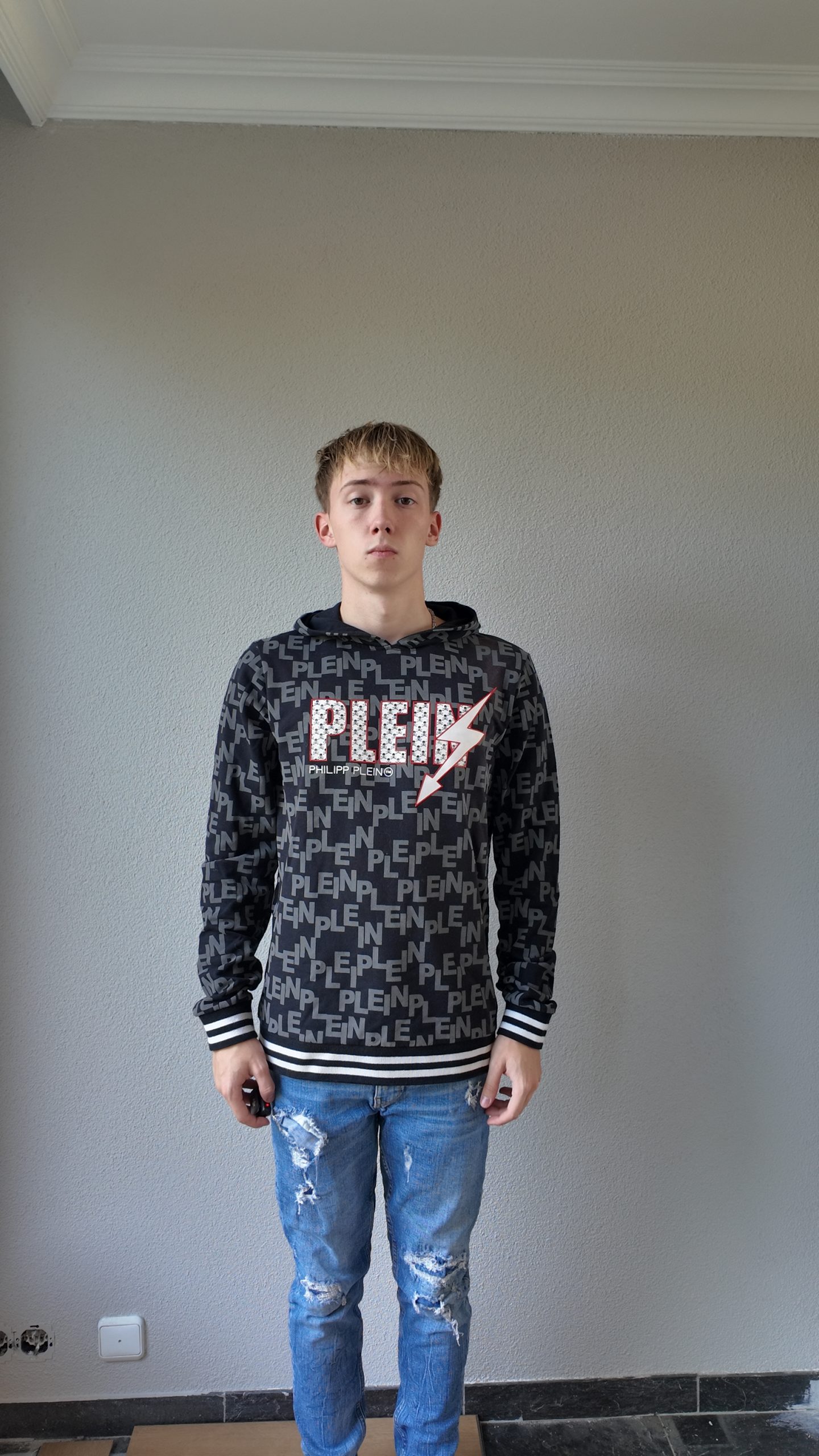 Philipp Plein hoodie | Maat 16-17 valt S