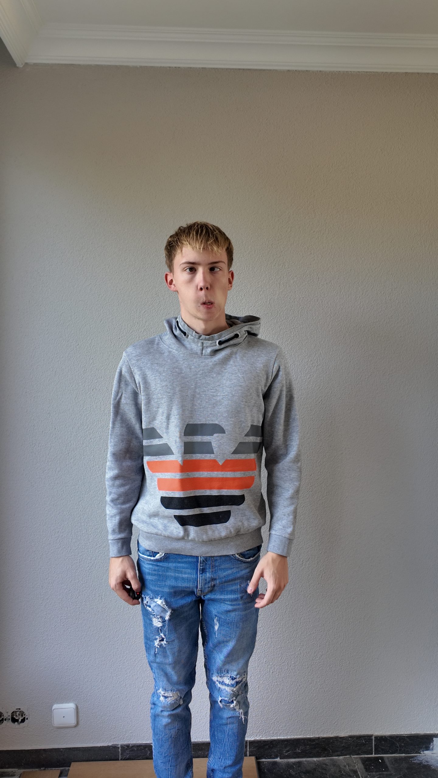 Emporio Armani Hoodie | 14a (maat s)