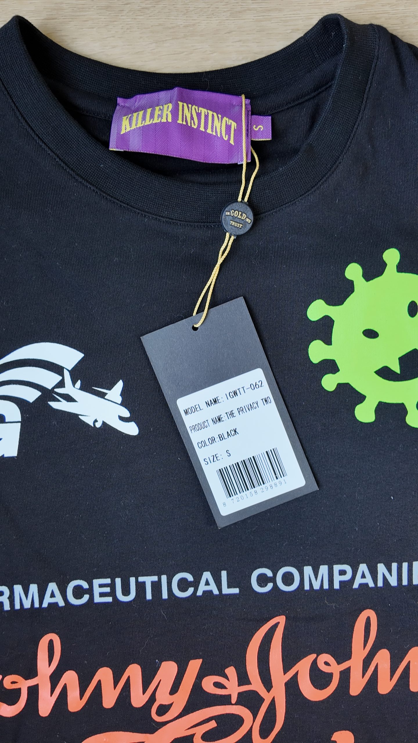 killer instinct shirt | Maat s - Afbeelding 6